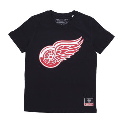 Mitchell & Ness NHL Team Logo Tee Red Wings Detroit Red Wings Black