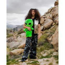 Sprayground Alien Plush Backpack Green