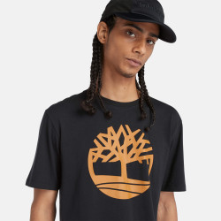 Tričko Timberland Tree Logo Short Sleeve Tee čierne Regular fit