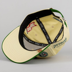 Djinn's 6 Panel TrueFit Cap Anniversary Cream/Green