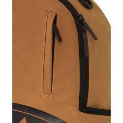 Batoh Sprayground Shark Central Interior DLX-Faux Suede Backpack Brown