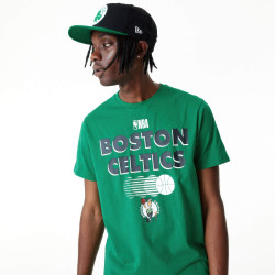 Tričko New Era Boston Celtics Green NBA Graphic T-Shirt zelená