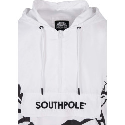 Southpole Tiger Windbreaker white/black