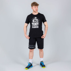 Peak Tony Parker Round Neck T-Shirt Black