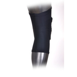McDavid Hex Force HexPad Extended Leg Sleeves (chránič kolena - červený)