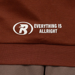 Mikina s kapucňou Peak Right  Fleece Hoodie Brown