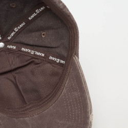 Šiltovka Karl Kani Heritage Distressed Twill Baseball Cap hnedá