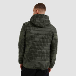 Ellesse Lombardy Tie Dye Padded Jacket Dark Green