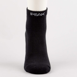 Peak Basketball Socks Black/Mid.Melange Grey