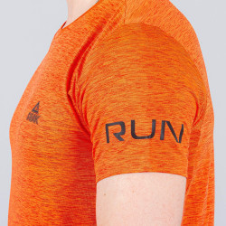 Peak Running Series Knitted T-Shirt Red Melange