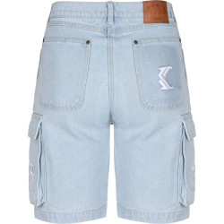 Karl Kani KK Retro Cargo Shorts light blue