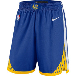 Nike Boys Icon Swingman Short Golden State Warriors Blue/Yellow