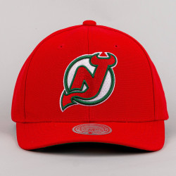 Mitchell & Ness NHL Team Ground 2.0 Pro Snapback New Jersey Devils Red