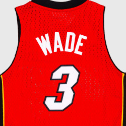 Mitchell & Ness Nba Swingman Jersey Alt. Miami Heat Wade Dwayne Red