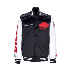 Mitchell & Ness Team Origins Varsity Satin Jacket Buffalo Bills Black / White