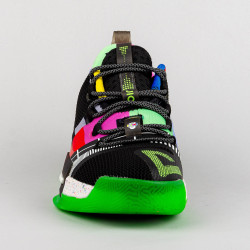 Peak Lou Williams Signature Basketball Shoes Flash 1 x 30ING „Analog“ Black/Fluorescent Green