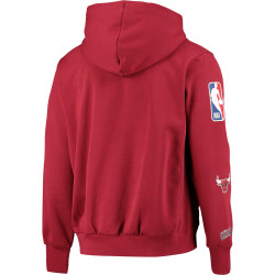 Nike Nk Fleece Pullover Courtside Ce - 8-20Y - Chicago Bulls Red