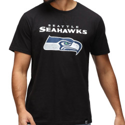 Re:Covered NFL Core Logo T-Shirt Seattle Seahawks Solid Black