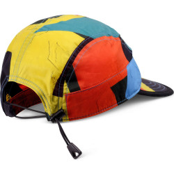 Šiltovka DJINN'S 5 Panel Soft Flat Cap Geometric Dark