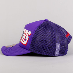 Mitchell & Ness NBA Billboard Trucker Snapback Hwc Toronto Raptors Purple