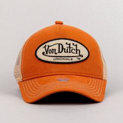 Von Dutch Originals Trucker Boston Orange/Tan