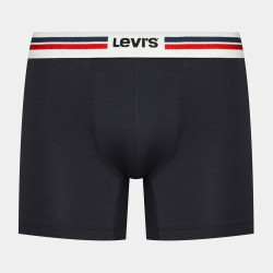 Levis Men Placed Sprtswr Logo Boxer Brief Org 2P Black