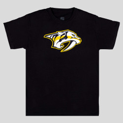 Outer Stuff Nhl Primary Logo Ss Tee Nashville Predators Black