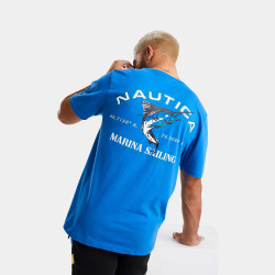 Nautica Competition Mannar T-Shirt Royal Blue