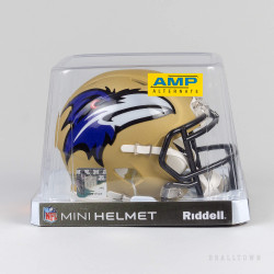 Miac Riddell Amp Mini Helmet Baltimore Ravens