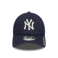 Šiltovka New Era New York Yankees MLB Visor Script Navy 9FORTY Adjustable Cap tmavomodrá