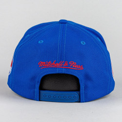 Šiltovka Mitchell & Ness Detroit Pistons NBA Double Clutch Pro Snapback modrá