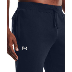 Under Armour Men's UA Rival Fleece Shorts Midnight Navy / Onyx White