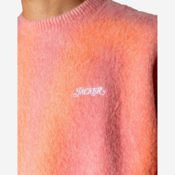 Sveter Jacker Blur Mohair Crewneck viacfarebný
