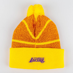 Outer Stuff Basketball Head Knit - Kids Os Los Angeles Lakers Orange/Yellow