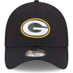 NEW ERA 3930 NFL Comfort Green Bay Packers 39THIRTY Stretch Fit Cap Black