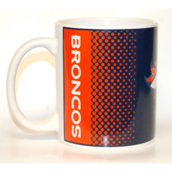 FOREVER COLLECTIBLES FADE 11OZ MUG DENVER BRONCOS