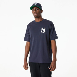 Tričko New Era New York Yankees MLB Stadium Graphic Blue Oversized T-Shirt tmavomodré