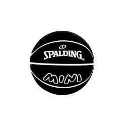 Mini basketbalová lopta Spalding Spaldeens Basketball čierna