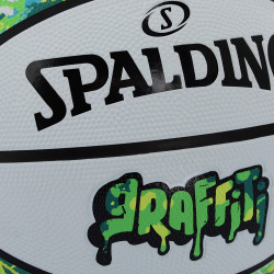 Spalding New Graffiti Basketball Green sz. 7