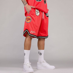 Grimey Wear The Clout Mesh Basket Shorts Red