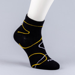 Peak Medium Cut Socks Black