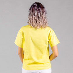 Champion Crewneck T-Shirt Yellow