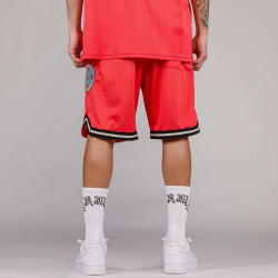 Grimey Wear The Clout Mesh Basket Shorts Red