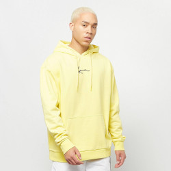 Karl Kani Small Signature Washed Hoodie Light Yellow