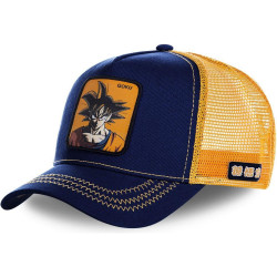 Capslab Dragon Ball Z Goku Trucker Cap Navy