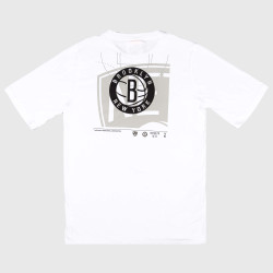 Nike Nba Nk Essential Bp Ss Tee - 8-20 Brooklyn Nets White