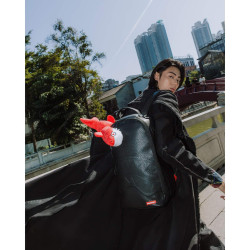 Batoh Sprayground Plush Shark Big Bite Backpack Black