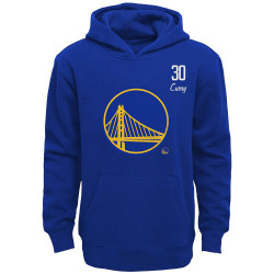 Outer Stuff Distressed Player Hood Golden State Warriors Curry Stephen Blue