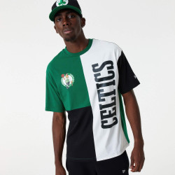 NEW ERA NBA Boston Celtics NBA Cut & Sew Over Sized Green Tee