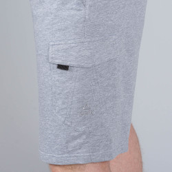 Peak Knitted Shorts Lt.Melange Gray